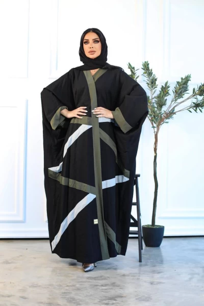 Crepe Free Size Abaya IB191